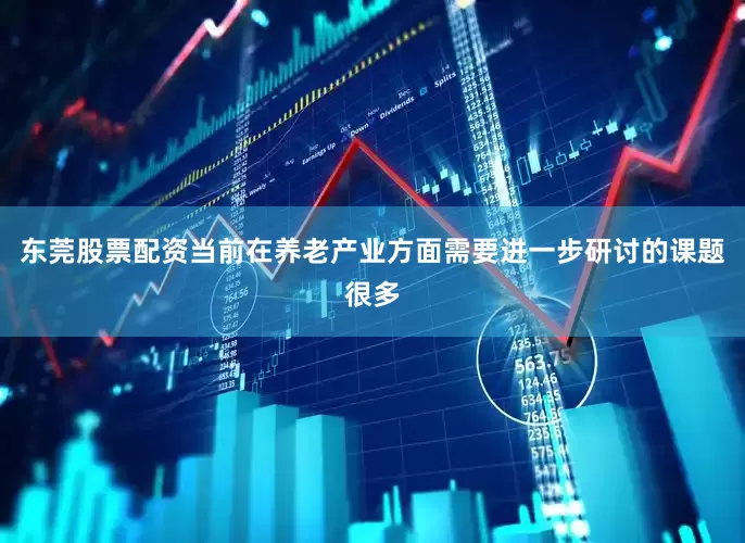 东莞股票配资当前在养老产业方面需要进一步研讨的课题很多